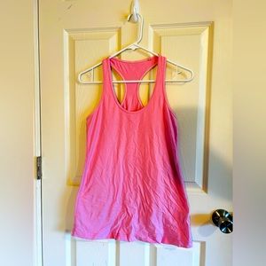lulu lemon cool racerback workout tank top, size 10